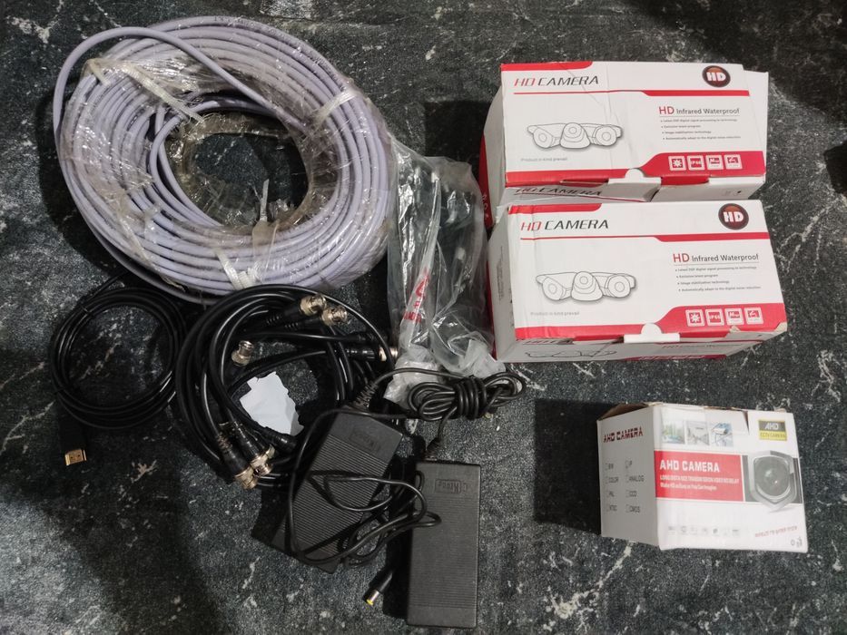 Kit de câmeras de segurança novo