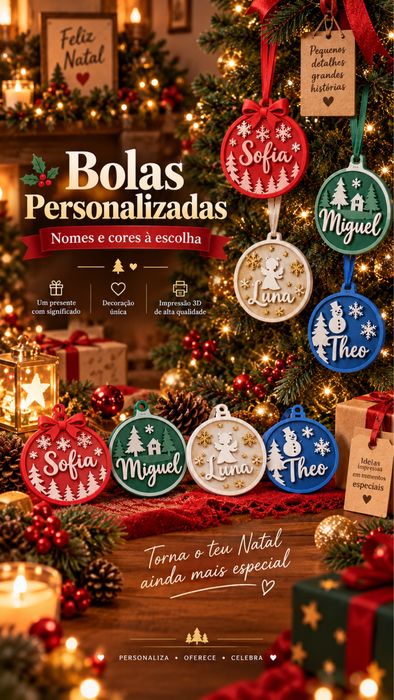 Enfeites de natal