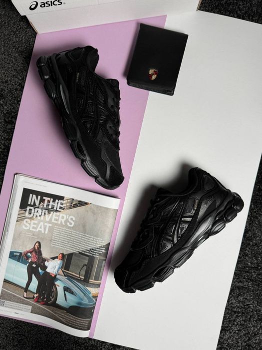 Женские кроссовки асикс гель ник  ASICS Gel-NYC W GTX Black [37-41]