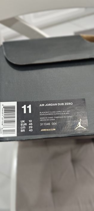 Nike Air Jordan Dub Zero Nówki