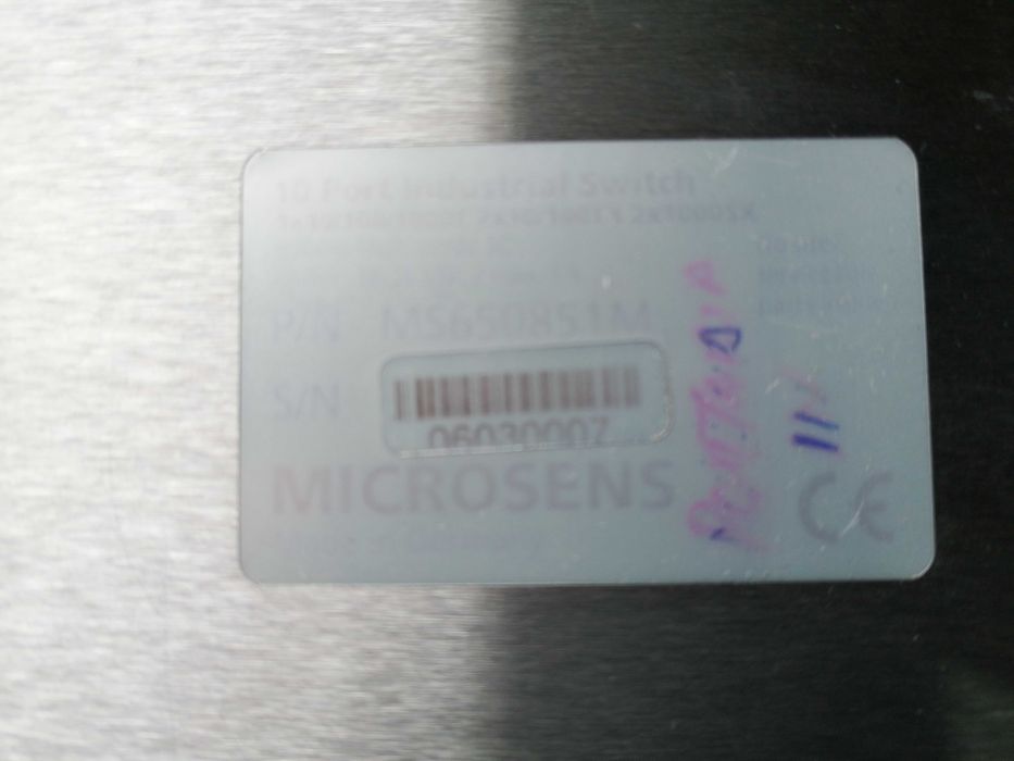 Conjunto Switchs Industrial MICROSENS
