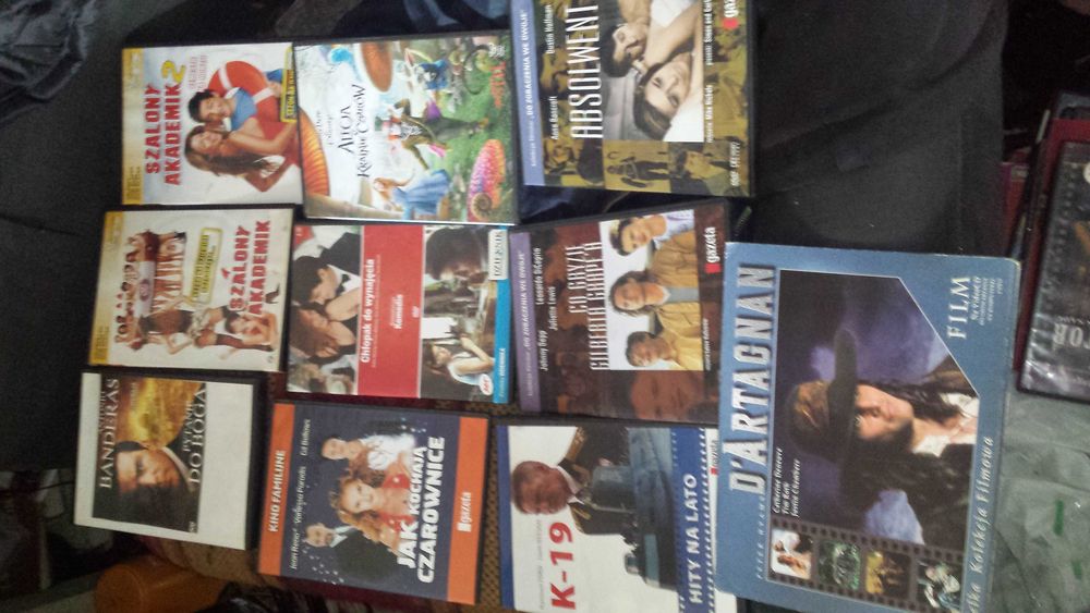 zestaw 20 płyt dvd  filmy dvd v2