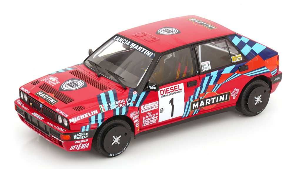 Lancia Delta HF 16V "Martini" #1 Winner Rally Sanremo 1989 - 1/18