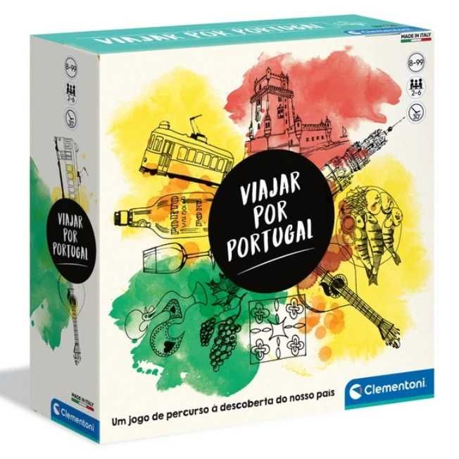 Jogo de Tabuleiro Viajar por Portugal