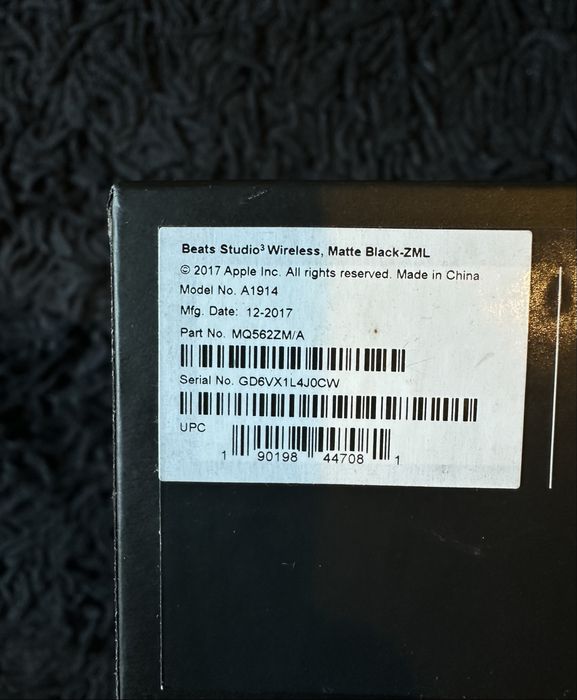 Phones Beats Studio 3 Wireless (By Dre x Apple)