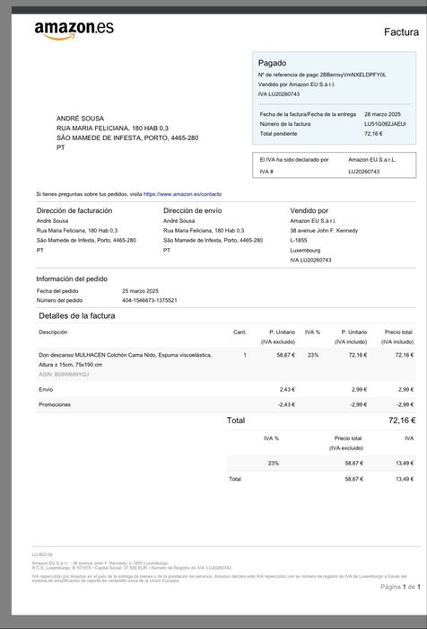 Cama infantil 75x190 madeira de pinho maciça