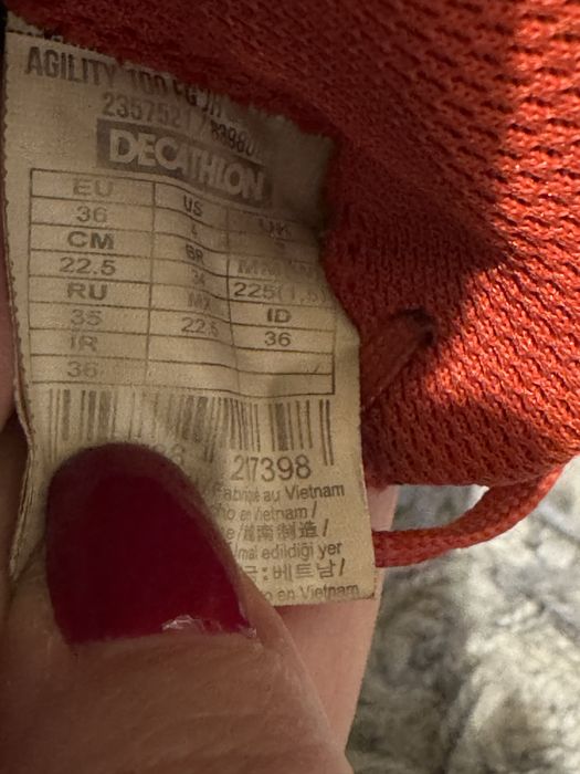 Buty korki Kipsta rozmiar 36