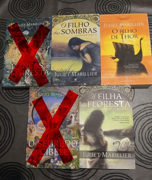 Juliet Marillier - vários livros