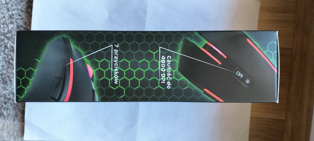 Mysz komputerowa RGB dla gracza