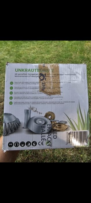 Szczotka do usuwania chwastów