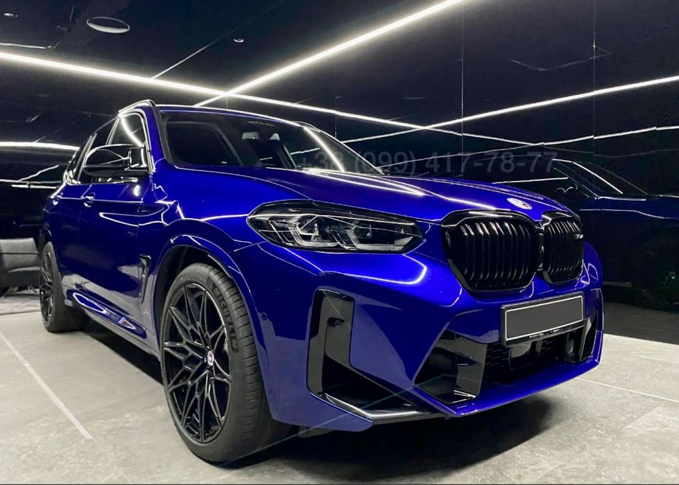 Рестайлинг BMW X3 M LCI G01 F97 Бампер Ноздри Обвес Фары Фонари Пороги