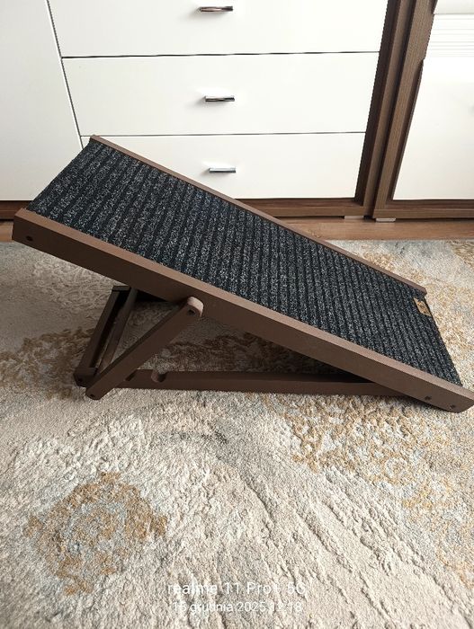 Rampa, podest, schody  dla pieska