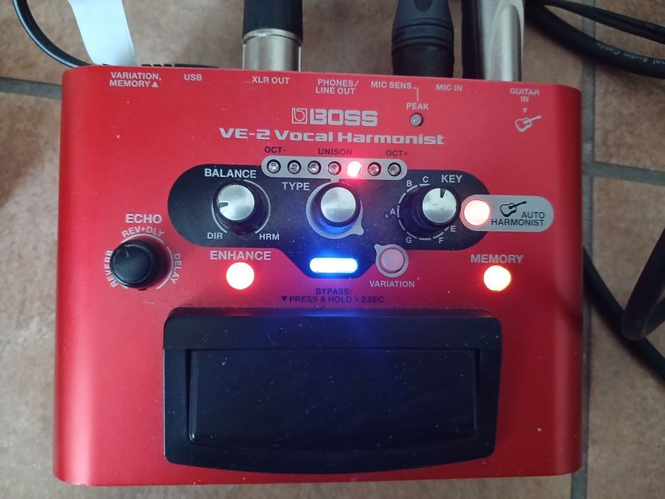 Boss VE-2- Vocal Harmonist
