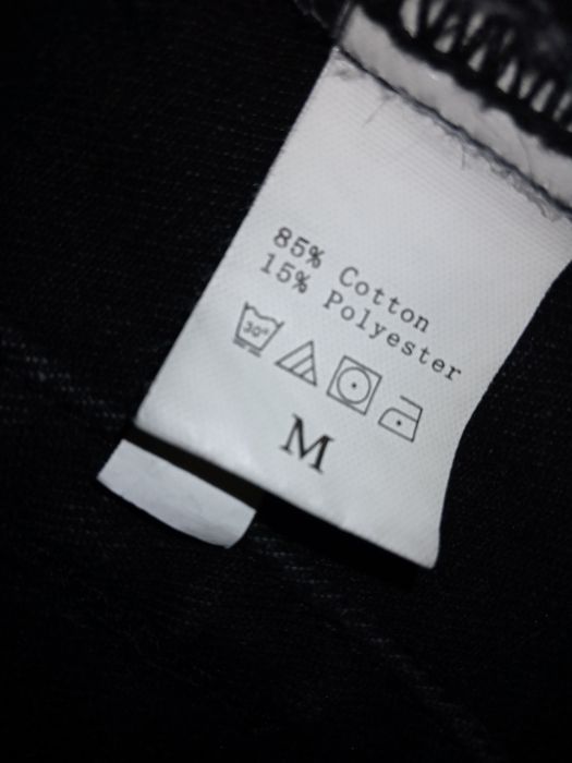 Katana kurtka jeansowa czarna oversize z przetarciami shein M