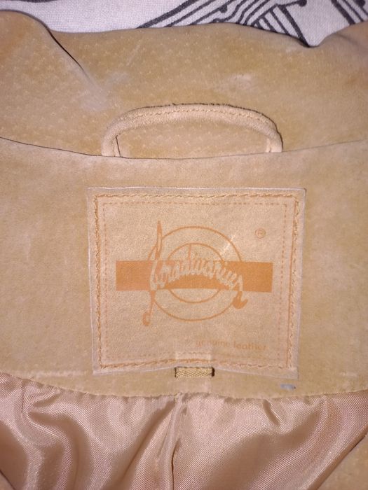 blazer em pele Stradivarius