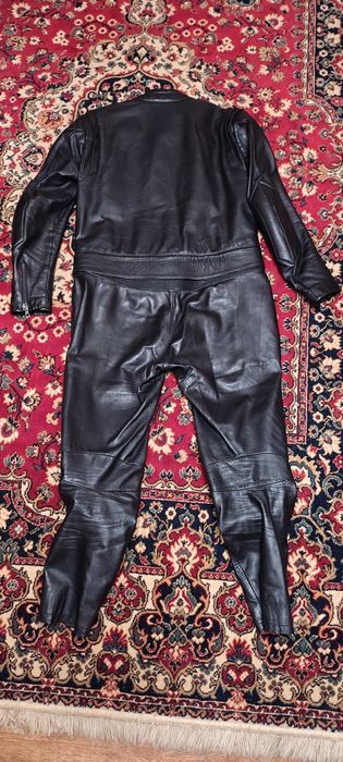 Вінтажний мотокостюм harro шкіряний
