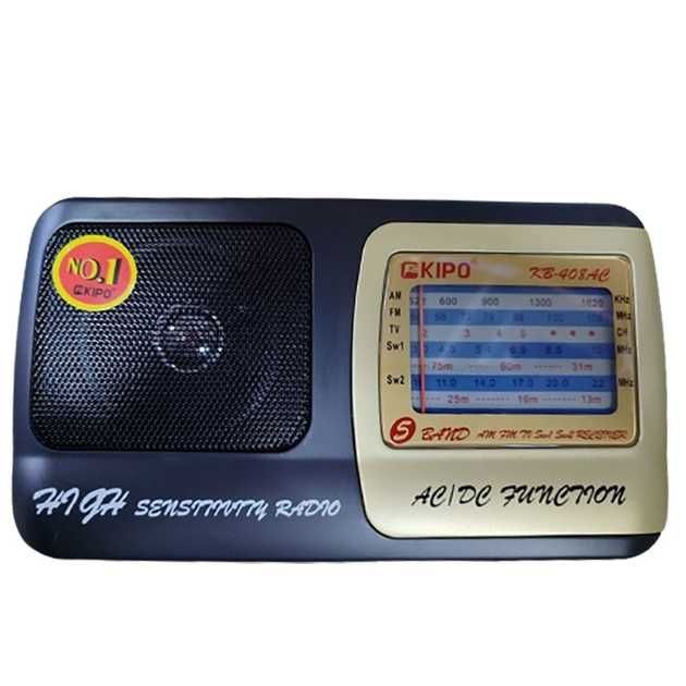 Радиоприёмник Kipo KB-408AC радио, радіоприймач FM, есть опт