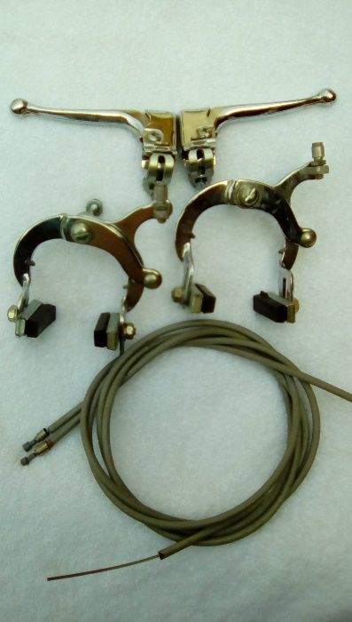 Travões de bicicleta de criança antigos.