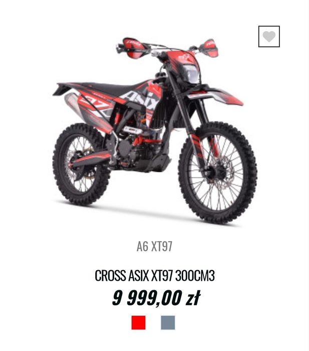 300cc kross Asix XB88 nowy od 175cm wzrostu