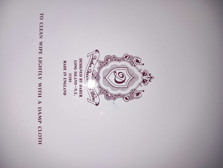 Bandeja antiga Daher