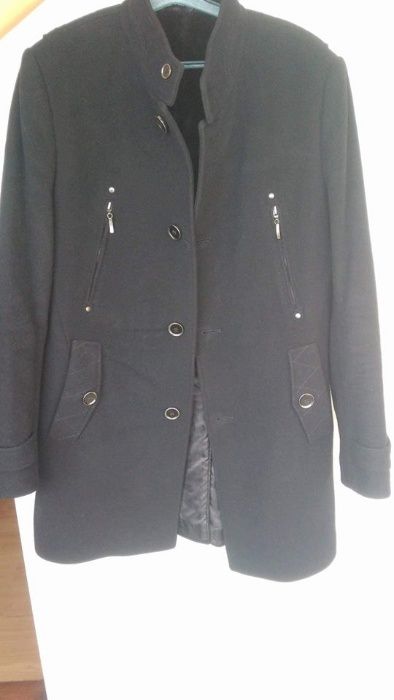 Плащ кашимір чорний