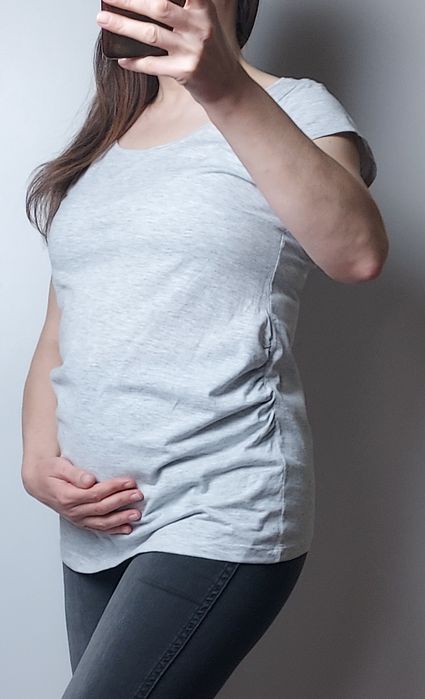 H&M MAMA_bluzka ciążowa_M