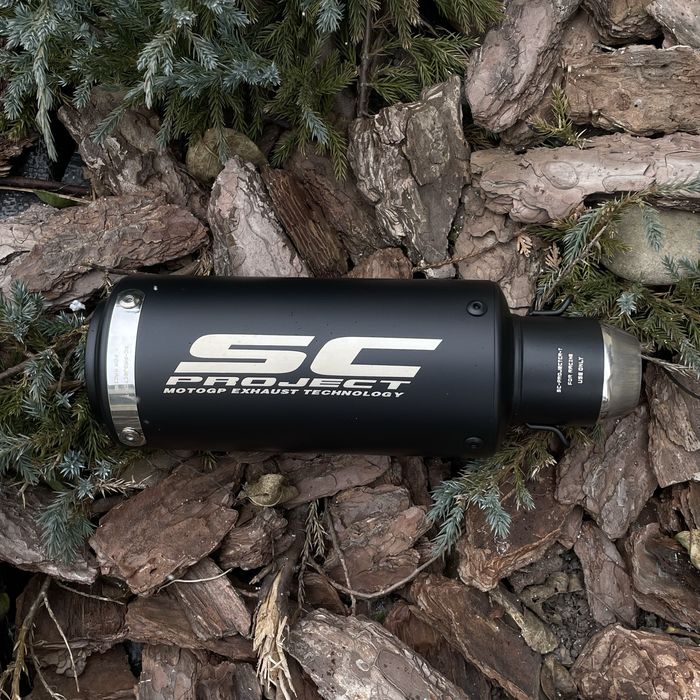 + Подарунок! Прямоток для мотоцикла SC Project / Прямоток на мотоцикл