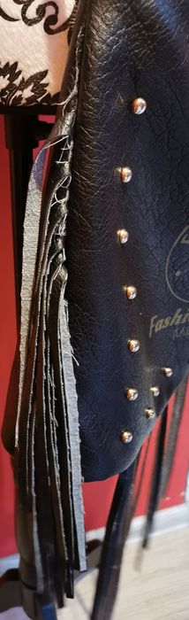 Torebka boho duża z frędzlami