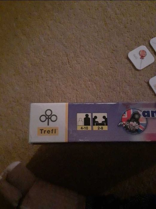 Gra, memory, nauka angielskiego, Trefl