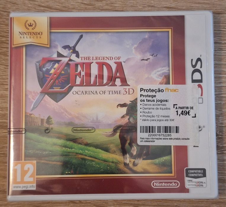 The Legend of Zelda: Ocarina of Time (selado) 3DS