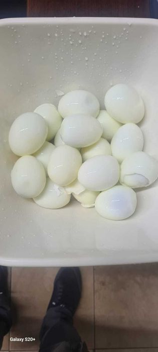 Яйцечистка промислова, очищення курячих яєць від шкаралупи 2500 шт/год