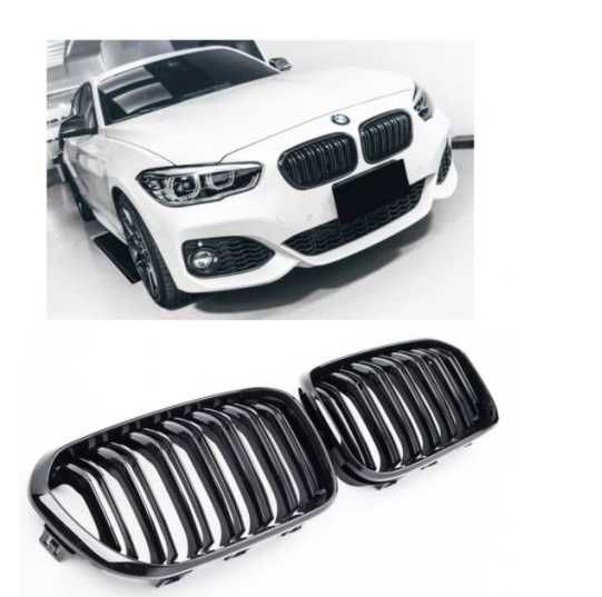 Nerki Grill BMW F20 F21 LCI 1M Czarny Połysk