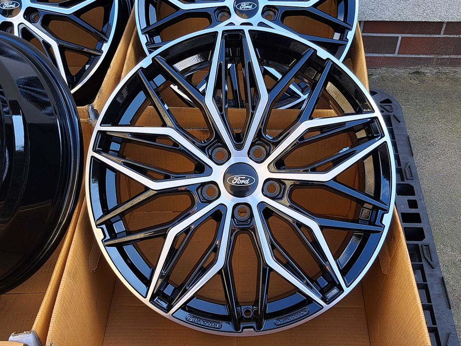ALUFELGI FORD 17 NOWE 5x108 KUGA Galaxy Focus Mondeo S-Max Czarne CA26