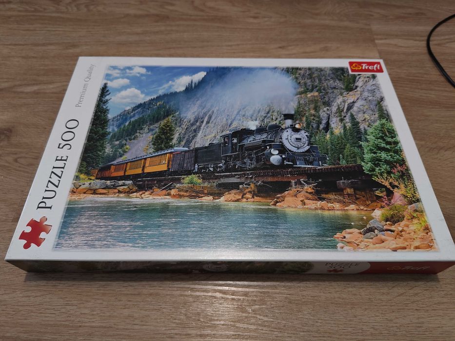 Puzzle 7x 500 elementów, zestaw