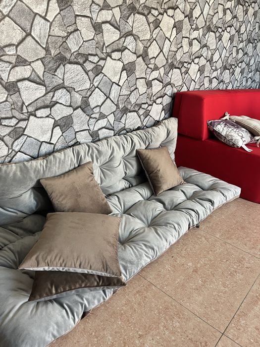 Подушка матрас на підвіконня напольна в дитячу на гойдалку качель