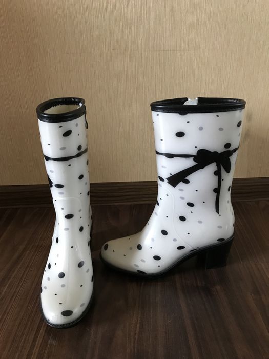 Резиновые утепленные сапоги Keddo