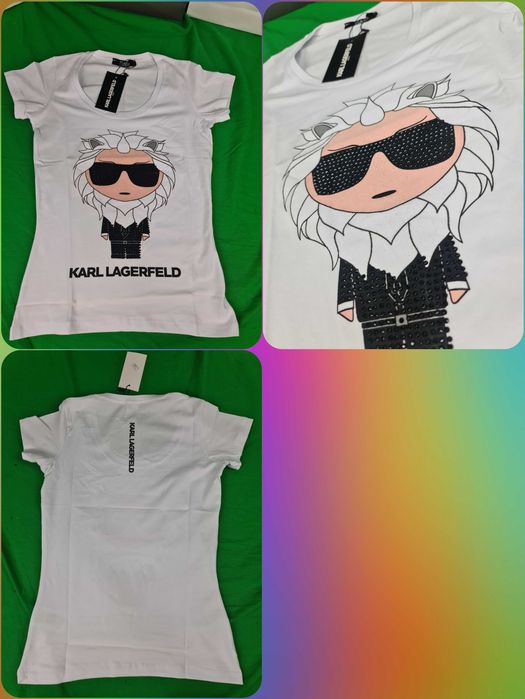 Koszulka karl Shirt koszulki tommy hilfiger damskie ck Premium