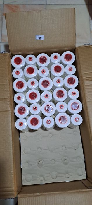 Bobines/Rolos. Fio Máquina de coser sacos