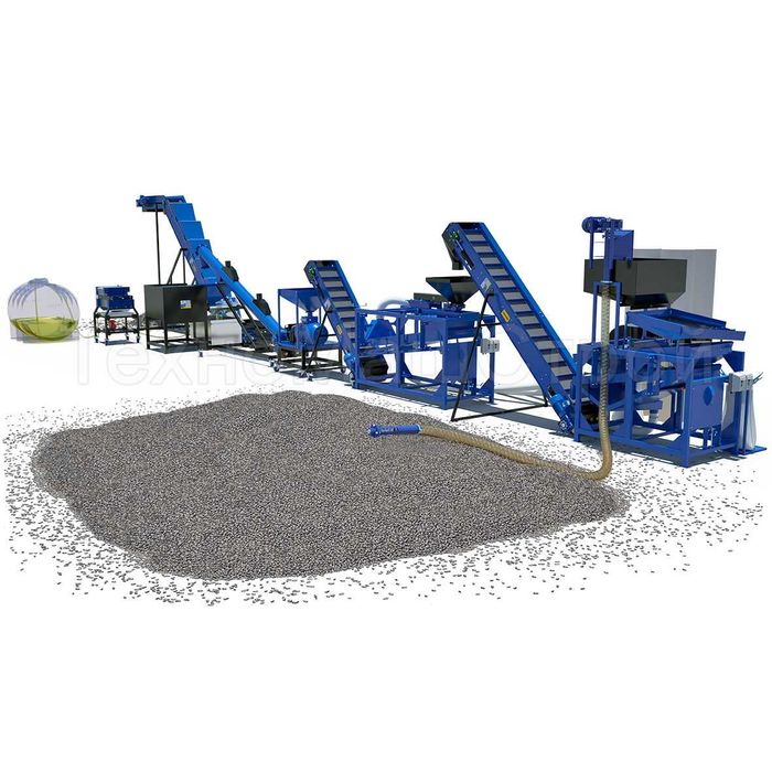 Линия для переработке сои "МПО-300"