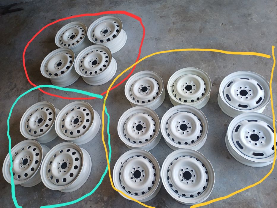 Колесные диски  R13,4x98,R15,4x108