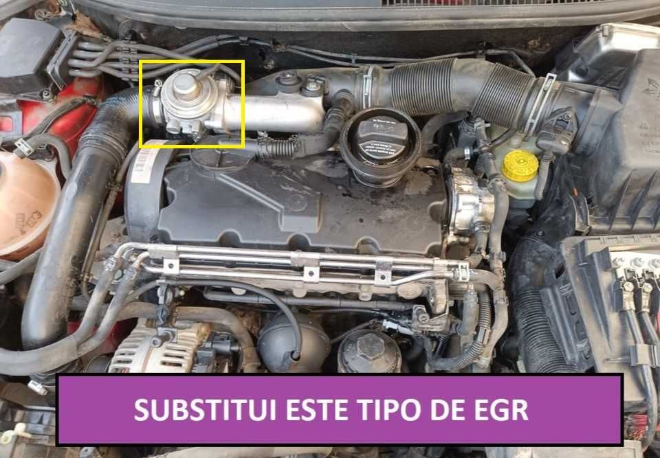 Supressor EGR Grupo VAG 1.4 1.9 TDI PD 75 115 VP 90 110cv - 51mm INOX