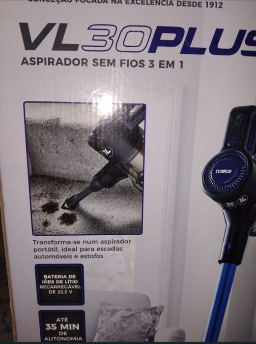Aspirador vertical sem fios Novo
