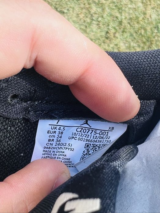 Nike Air Jordan Retro Low OG “Black Cement”