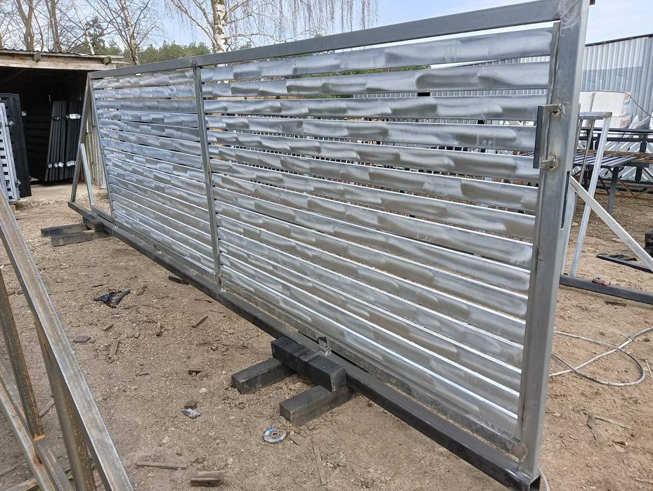 Bramy Palisadowe Solidne Możliwość Transportu