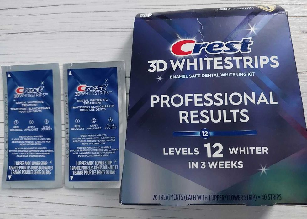 Полоски Crest White strips  professional Whitening.США, Supreme . USA
