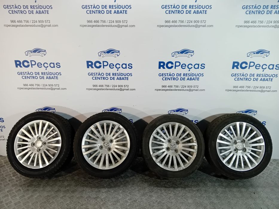 Conjunto Jantes 15 Mazda MX-5 195x50xR15 4x100 Original