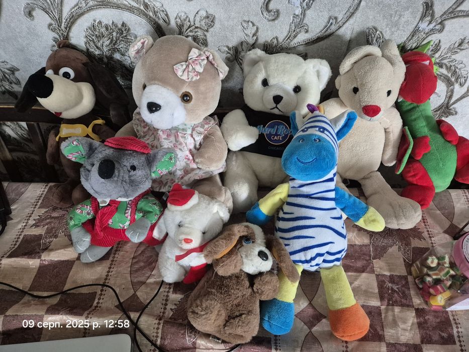 М’які іграшки "Щенячий патруль" , Маршал, Рокі,  Чейз