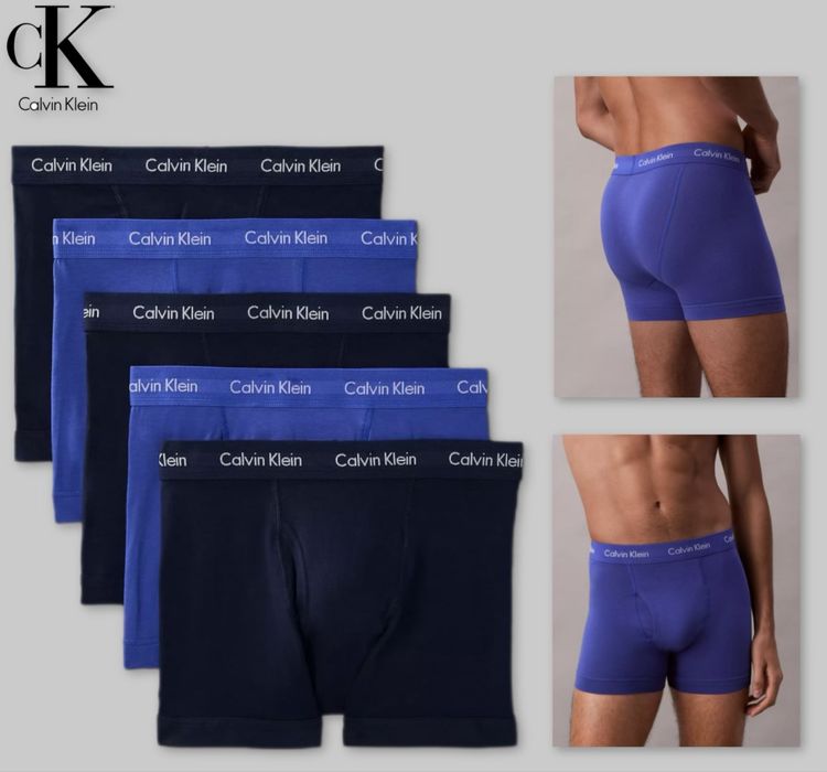 Чоловічі боксери Calvin Klein набір 5 штук розмір S