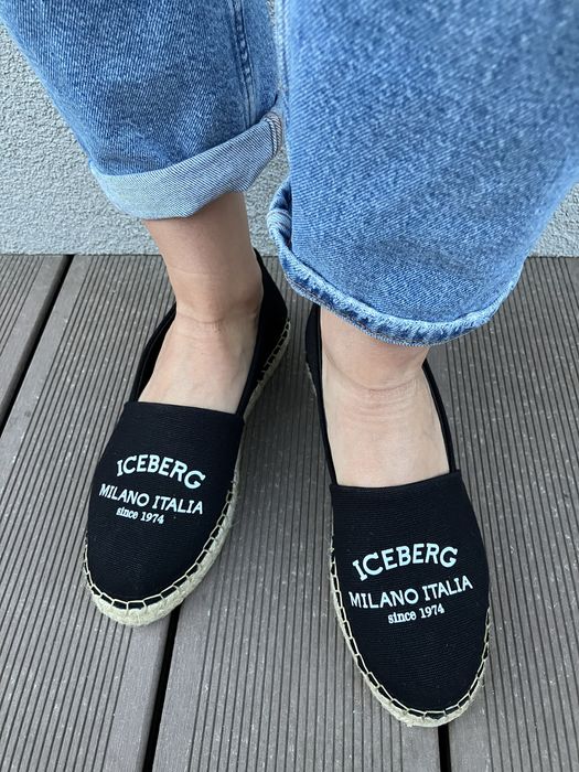 Iceberg markowe damskie espadryle buty letnie Milano Nowe