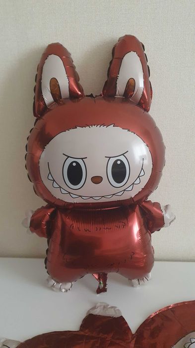 Фольгована кулька labubu лабубу 1 шт